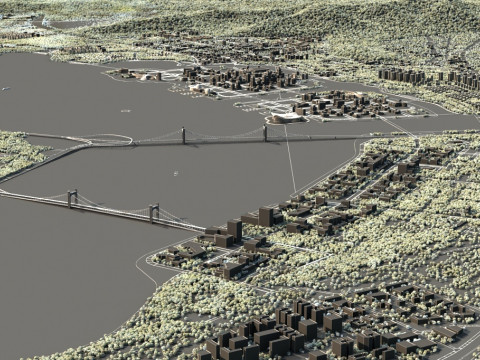 City Architecture 3D Model