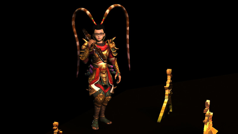 Bocah Lapis Baja Model 3D .c4d .max .obj .3ds .fbx .stl .blend