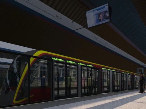 Subway 3D Model