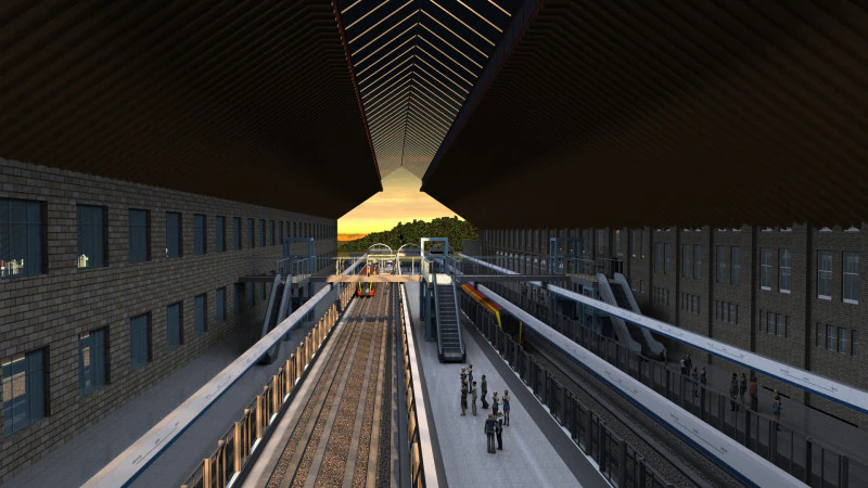 सबवे 3D मॉडल .c4d .max .obj .3ds .fbx .stl .blend