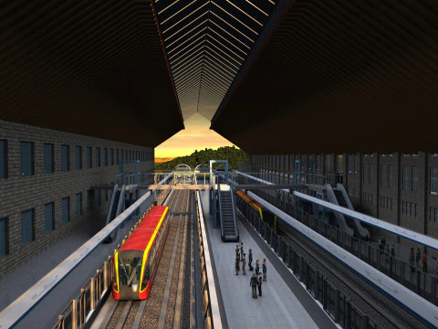 सबवे 3D मॉडल