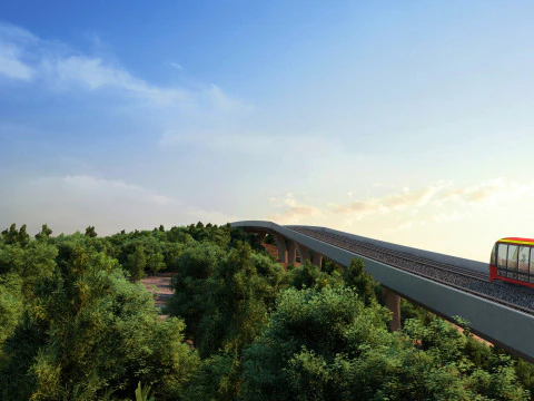 रेलगाड़ी 3D मॉडल