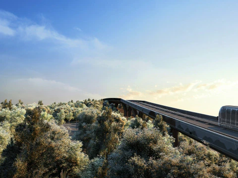 रेलगाड़ी 3D मॉडल