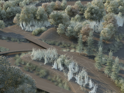 Architectuur 3D Model