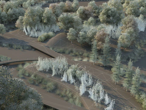 Architektur 3D Modell