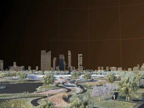 Architektur 3D Modell