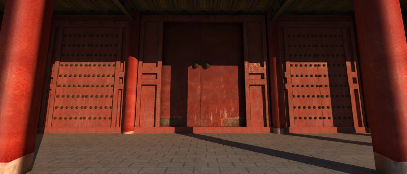 Pałac Model 3D .c4d .max .obj .3ds .fbx .stl .blend 