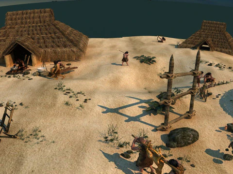 Tribu Primitiva Modelo 3D