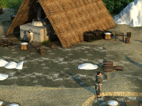 Salt Factory 3D Model