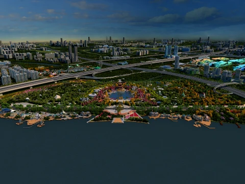 Expo Garden 3D Model