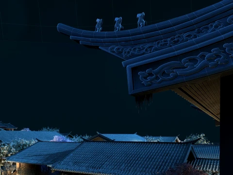 Ancient architecture 3D Model