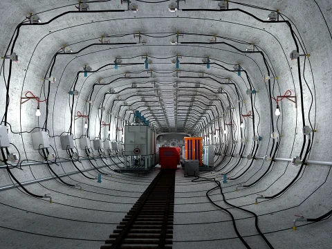 Tunnel 3D Model