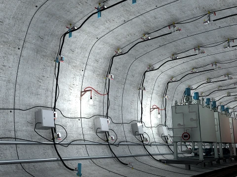 Tunnel 3D Model