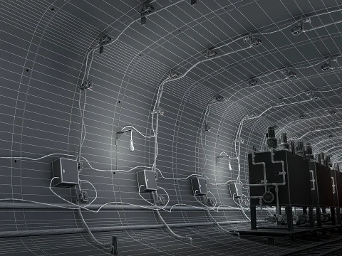 Tunnel 3D Model