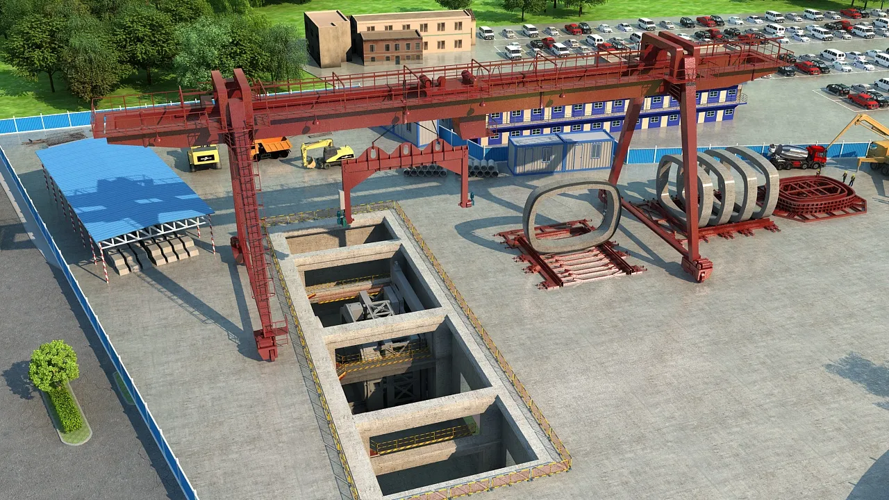 Construction site 3D Model .c4d .max .obj .3ds .fbx .stl .blend 