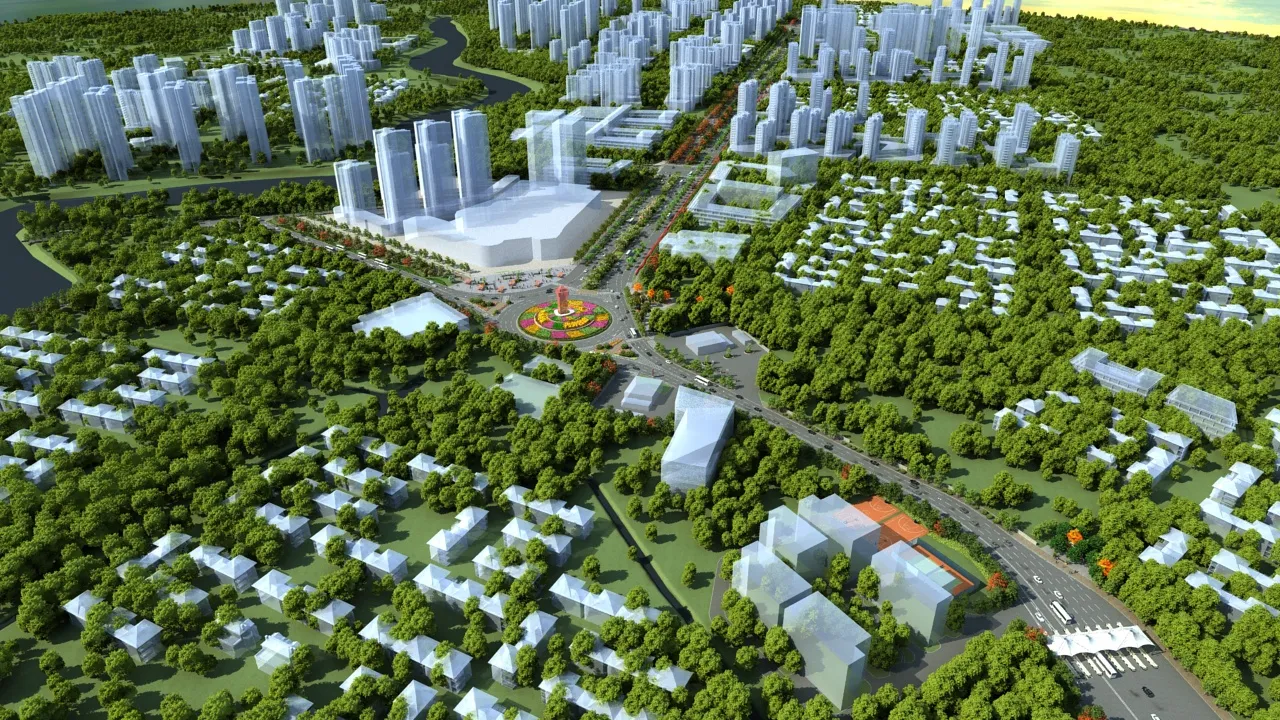 Urban highway 3D Model .c4d .max .obj .3ds .fbx .stl .blend 