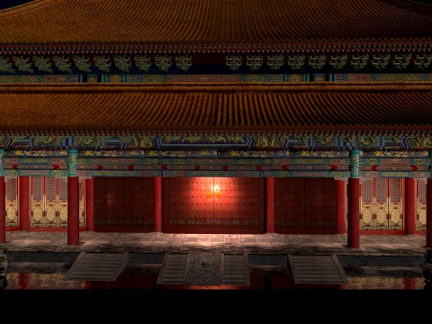 Ancient architecture 3D Model