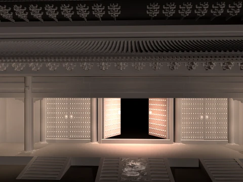 Ancient architecture 3D Model