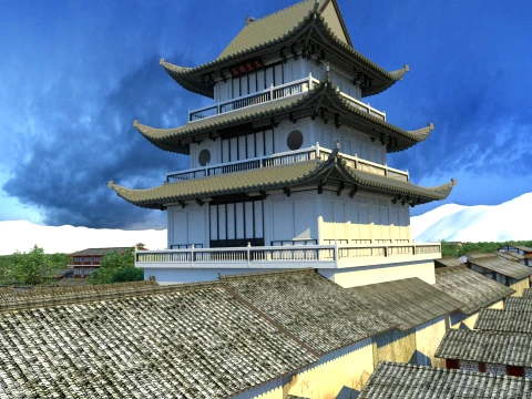 Old city master 3D Model