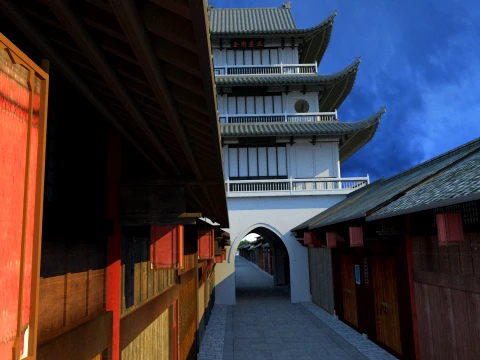 Old city master 3D Model