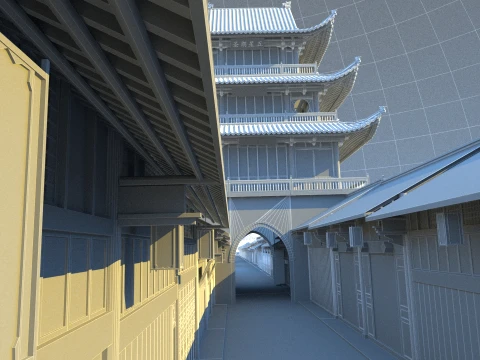 Old city master 3D Model