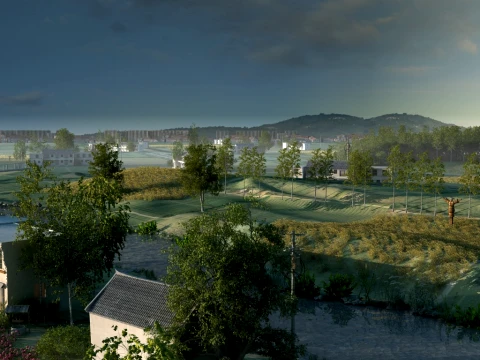 Countryside 3D Model