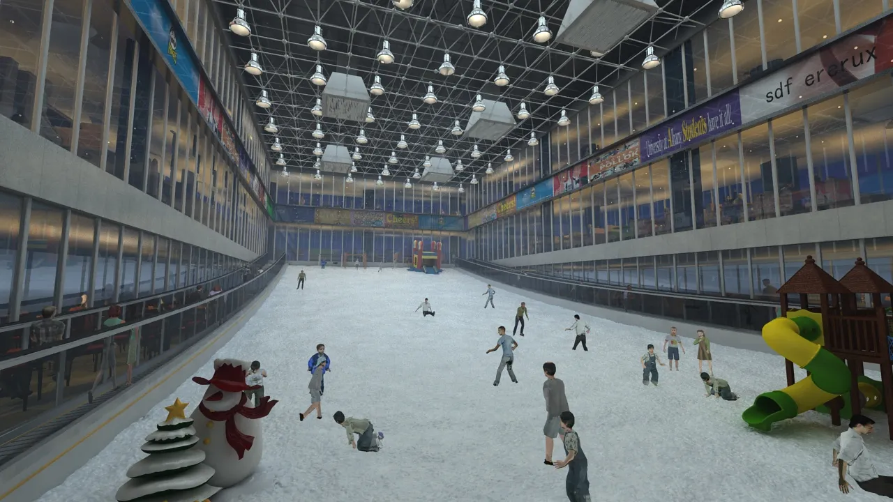 스키장 3D 모델 .c4d .max .obj .3ds .fbx .stl .blend 