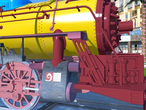 City tour bus 3D Model