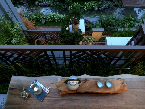 Balcony 3D Model