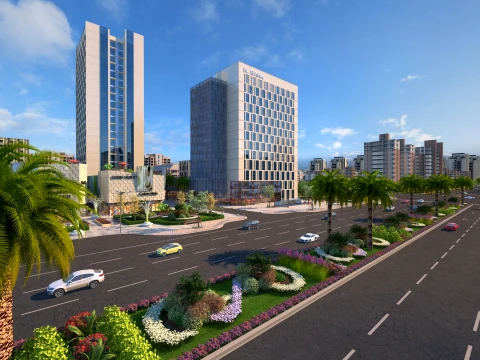 Urban architecture 3D Model