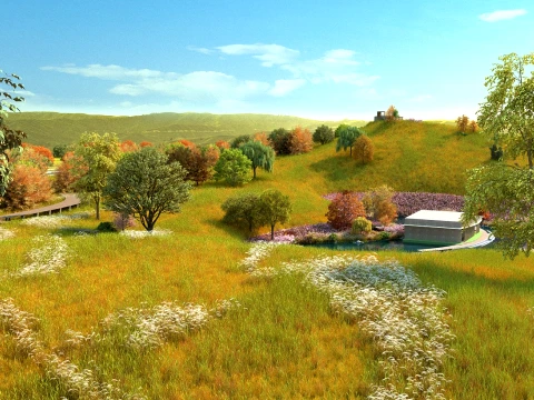 Countryside 3D Model