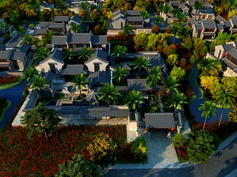 Urban architecture 3D Model