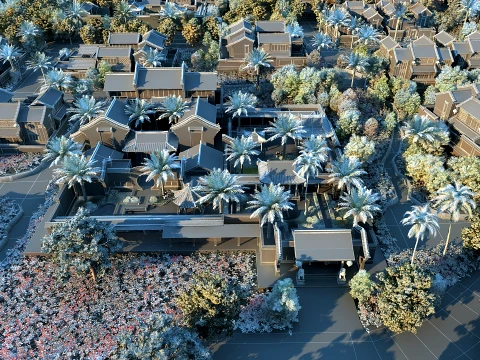 Urban architecture 3D Model