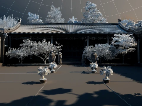 Urban architecture 3D Model