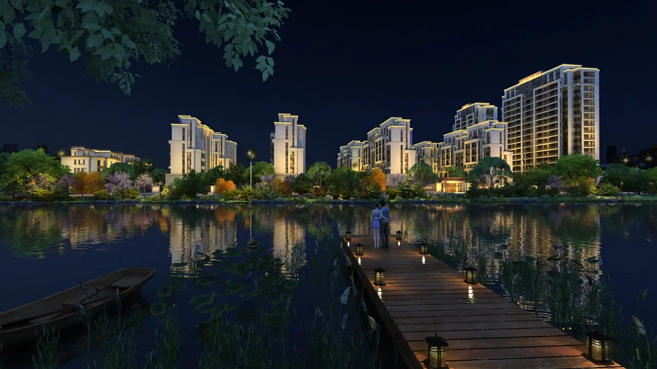 City park 3D Model .c4d .max .obj .3ds .fbx .stl .blend 