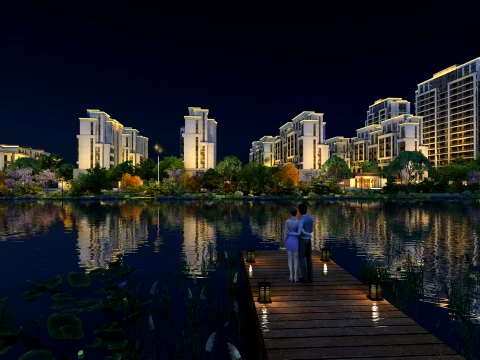 City park 3D Model