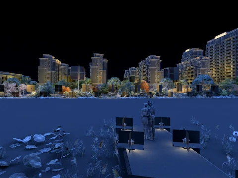 City park 3D Model