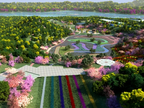 Park 3D Model