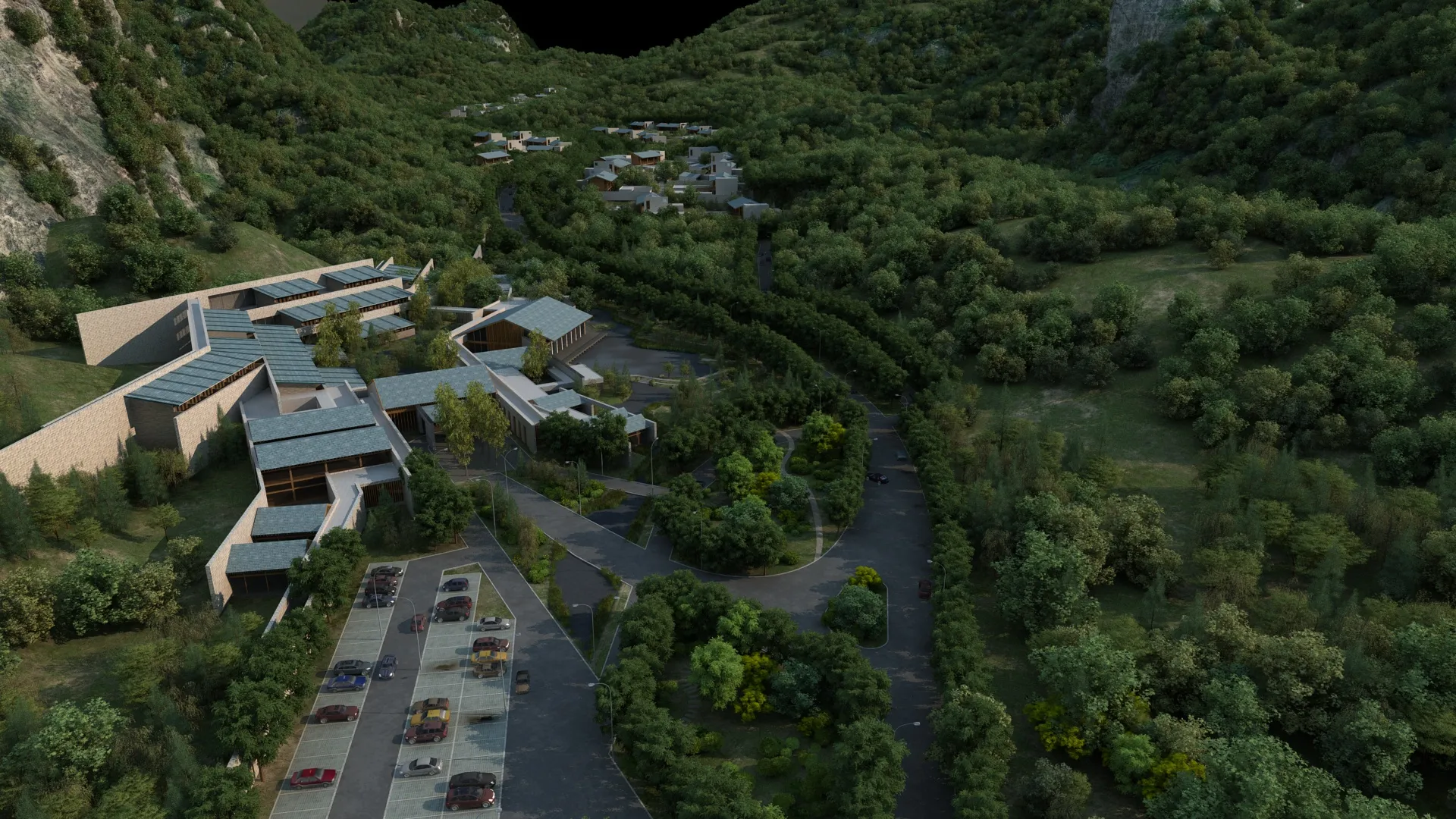 Ancient town 3D Model .c4d .max .obj .3ds .fbx .stl .blend 