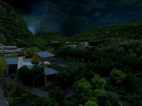 Ancient town 3D Model
