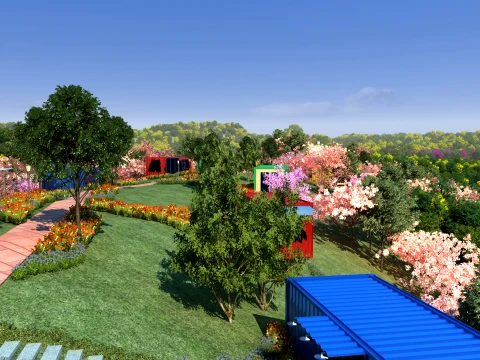 Parc Modèle 3D