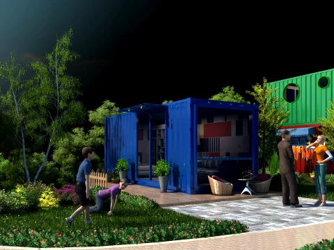 Parc Modèle 3D