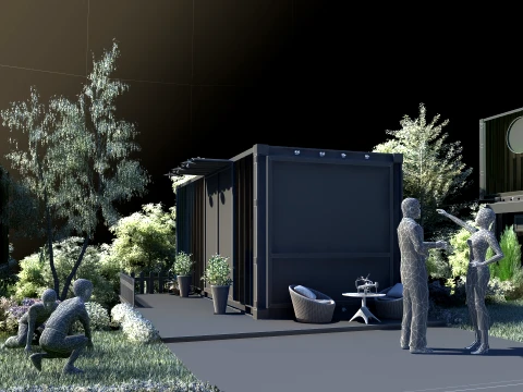 Park 3D Model