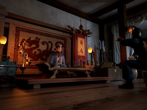 Sima Yi 3D Modell