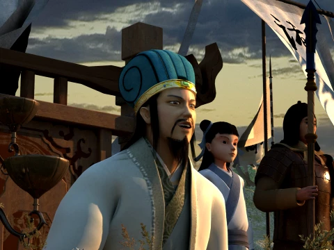 Zhuge Liang 3D Modell