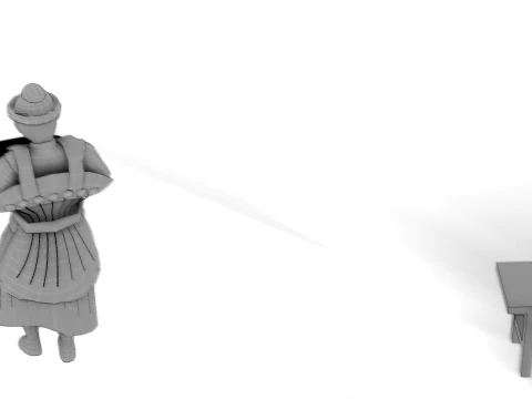 Cartoon 3D Model