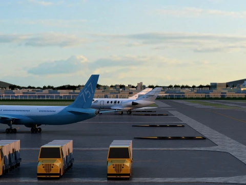 Airport 3D Model