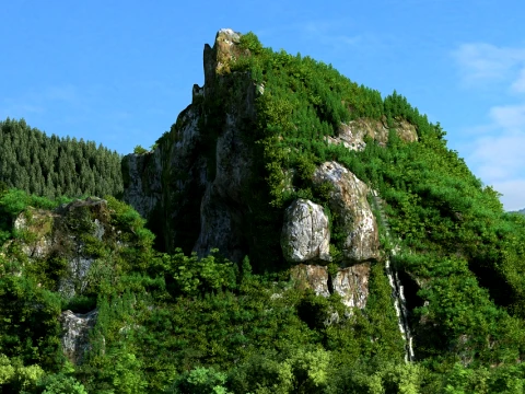 Mountain 3D Model