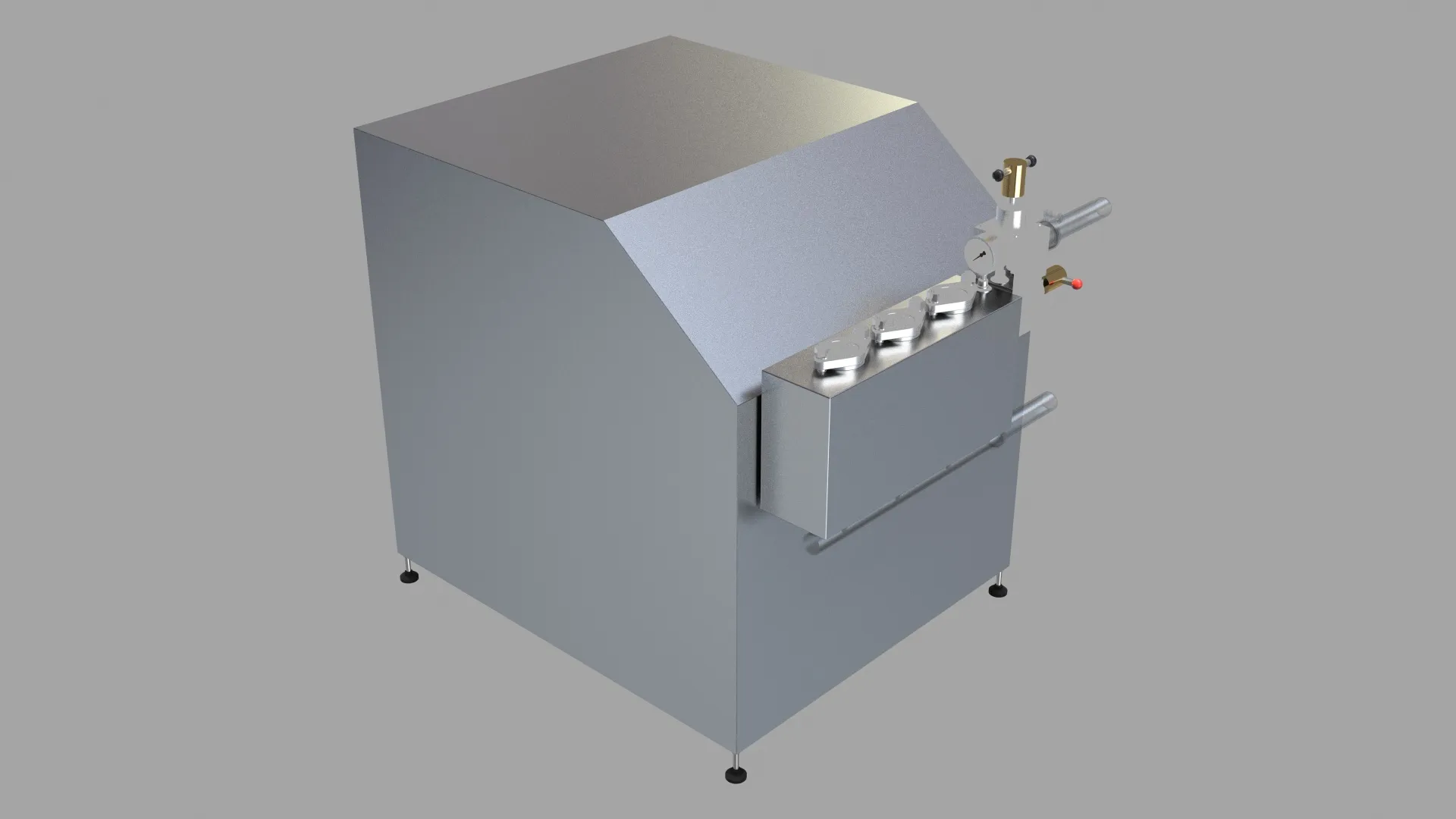 Homogenizer 3D Model .c4d .max .obj .3ds .fbx .stl .blend 