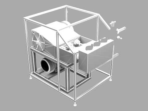 Homogenizer 3D Model